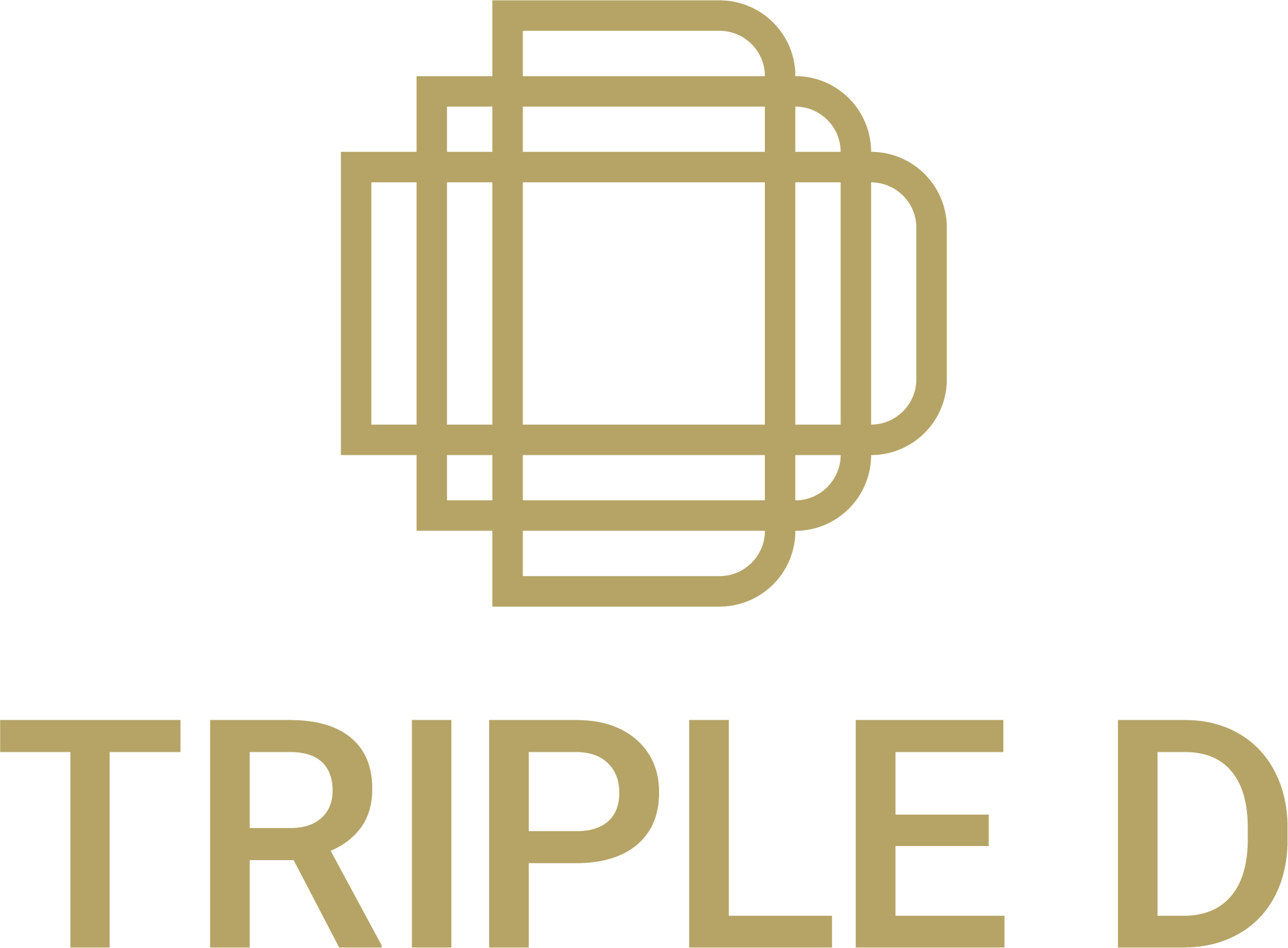 Triple D_Logo Config C_Gold